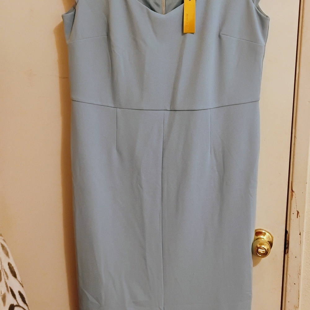 Alexia Admor Light Blue Midi Dress